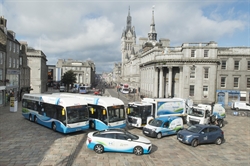 Aberdeen's green transport fleet attracting international attention