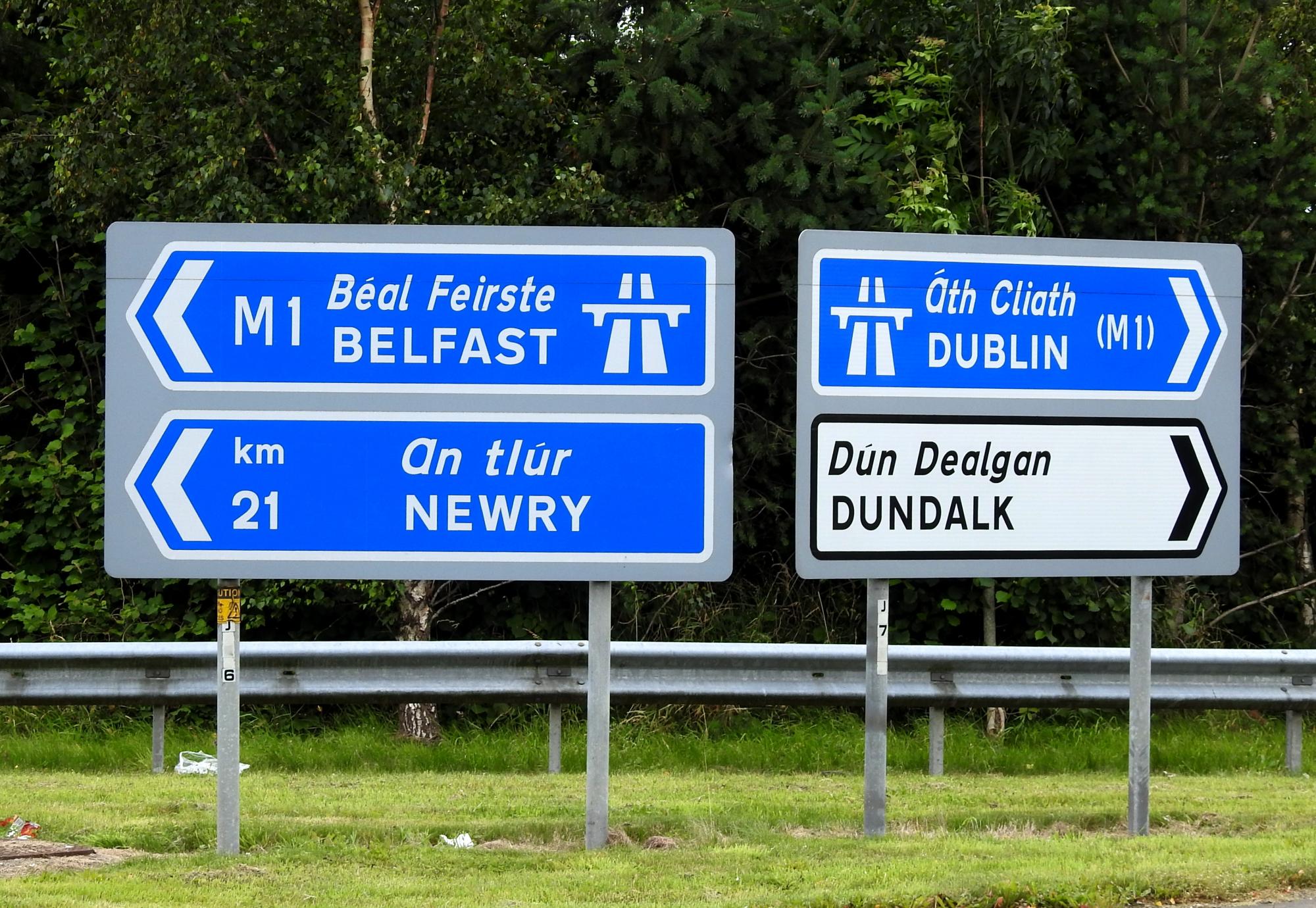 Ireland road signs