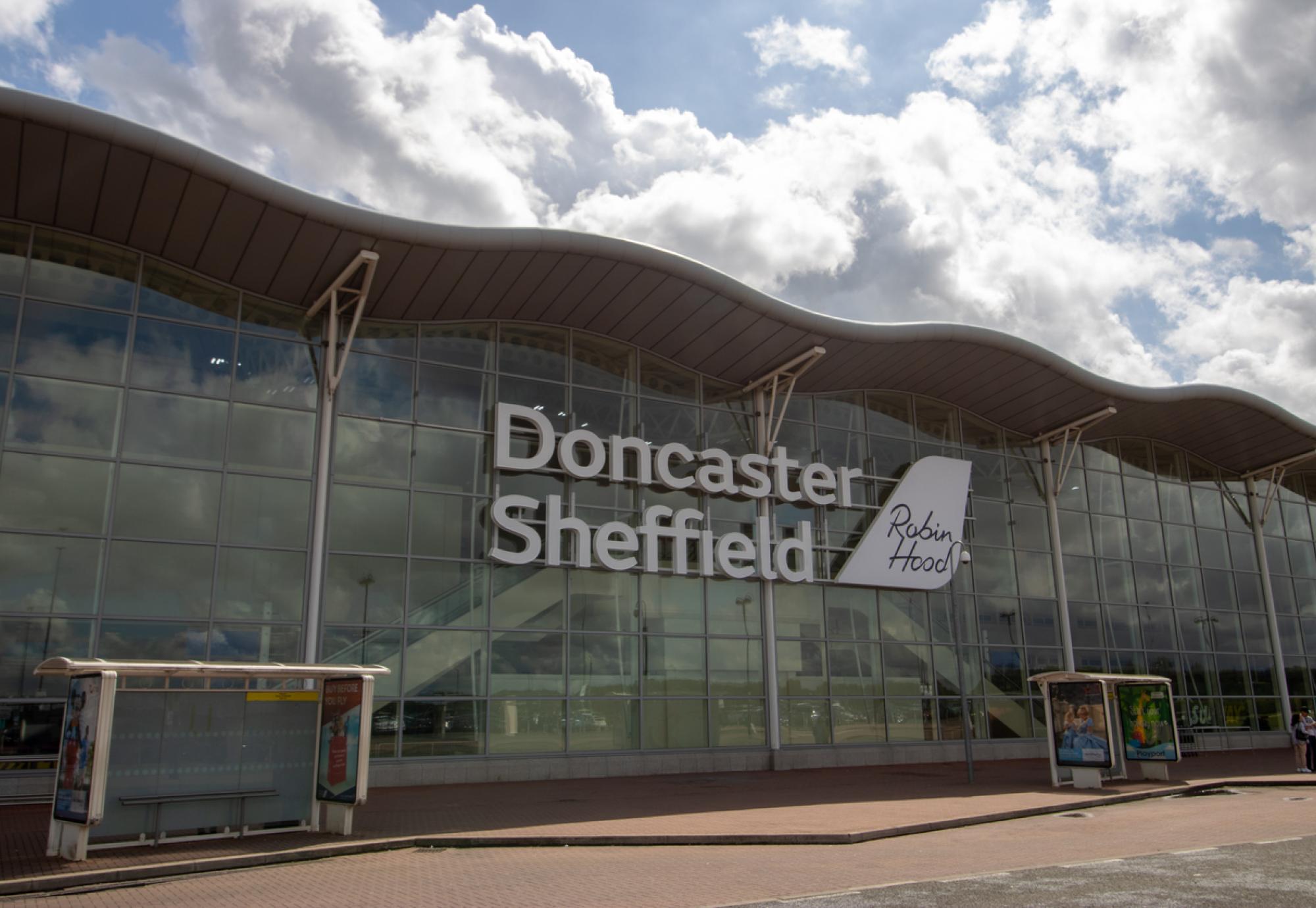Exterior of Doncaster Sheffield Airport