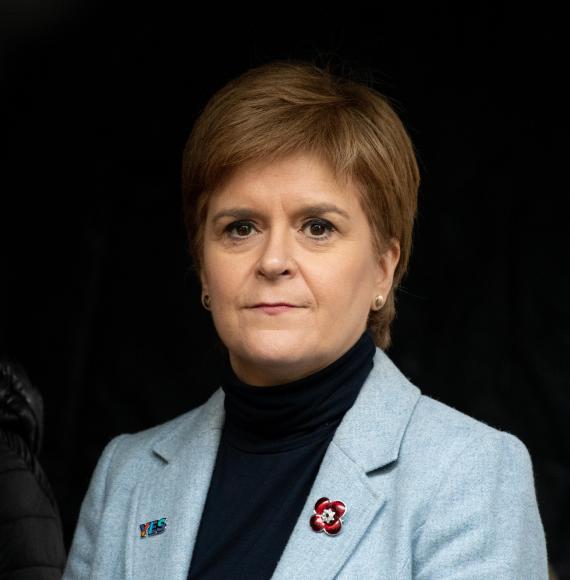 Nicola Sturgeon, outgoing Scottish First Minster