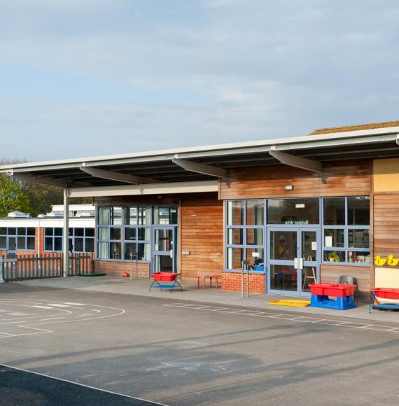 School building in the UK
