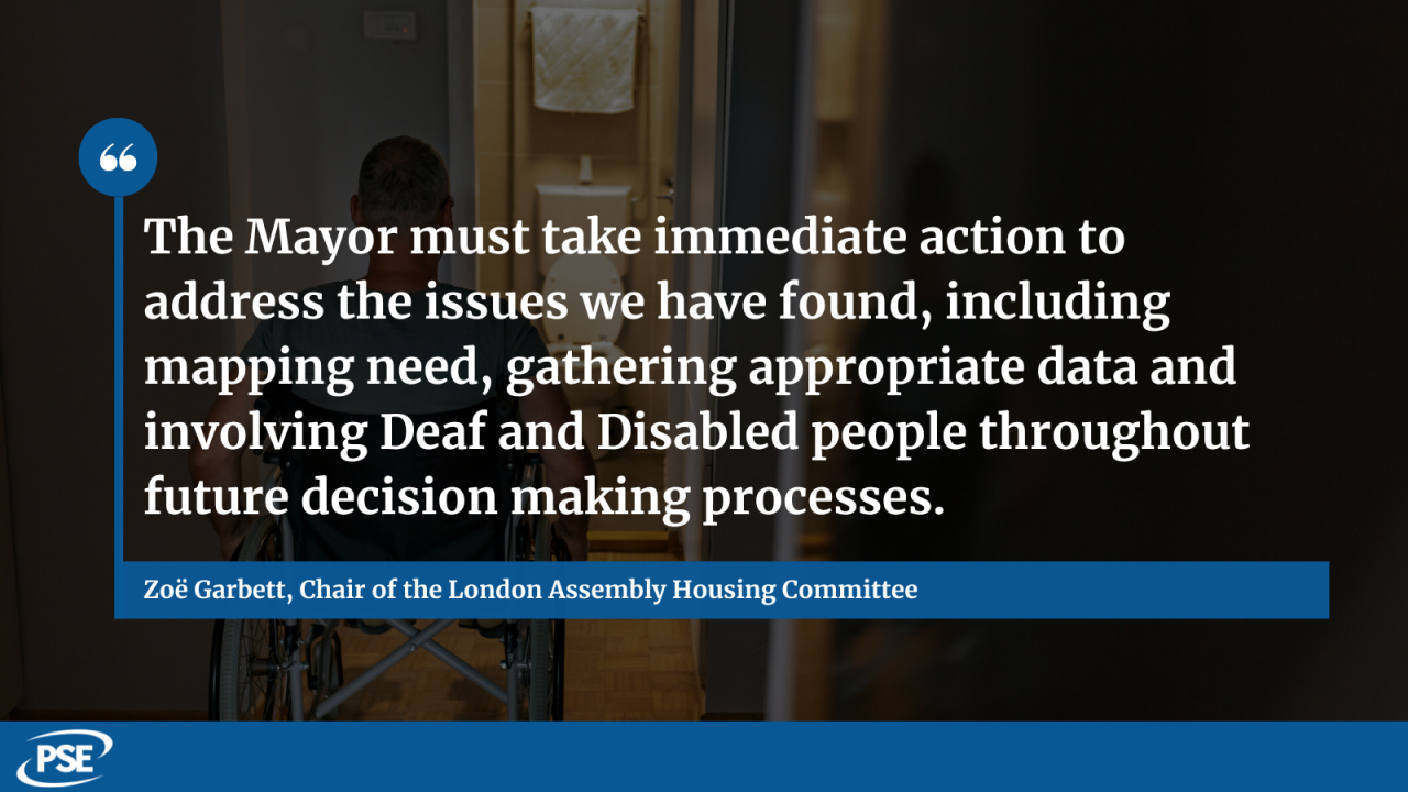 Accessible housing QUOTE
