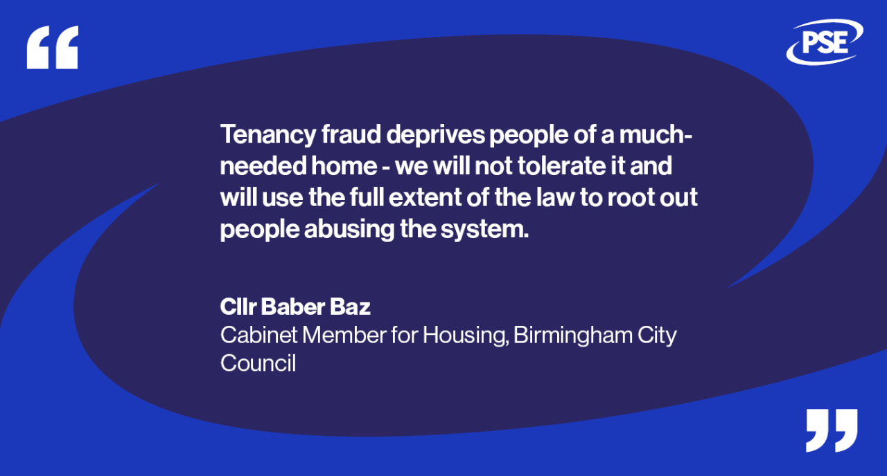 Birmingham housing fraud QUOTE