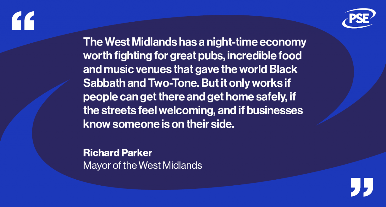 Birmingham night time economy QUOTE