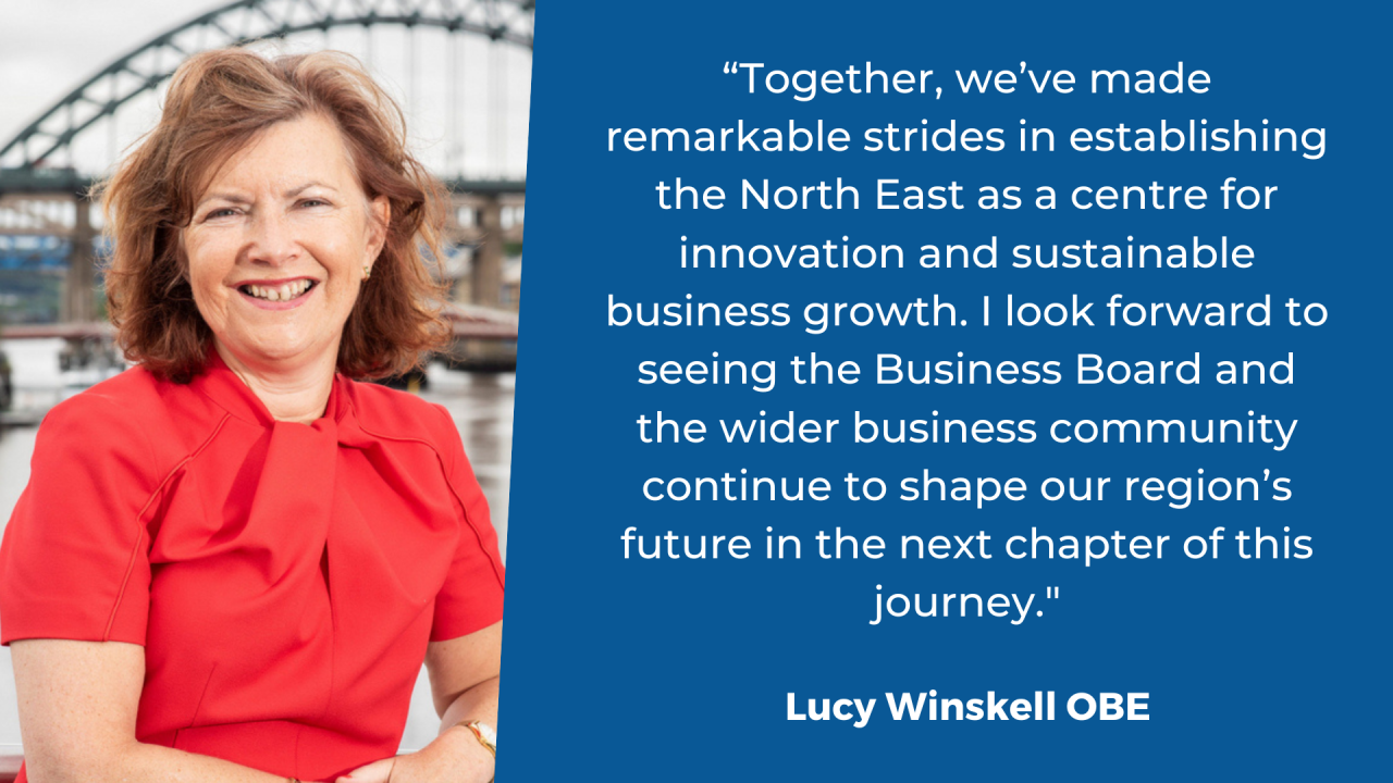 Quote from Lucy Winskell OBE