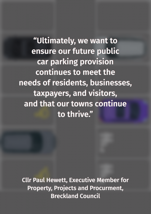 Car park quote graphic