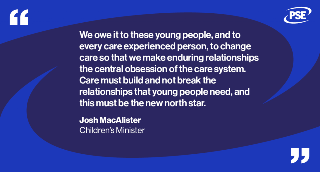 Care leavers QUOTE