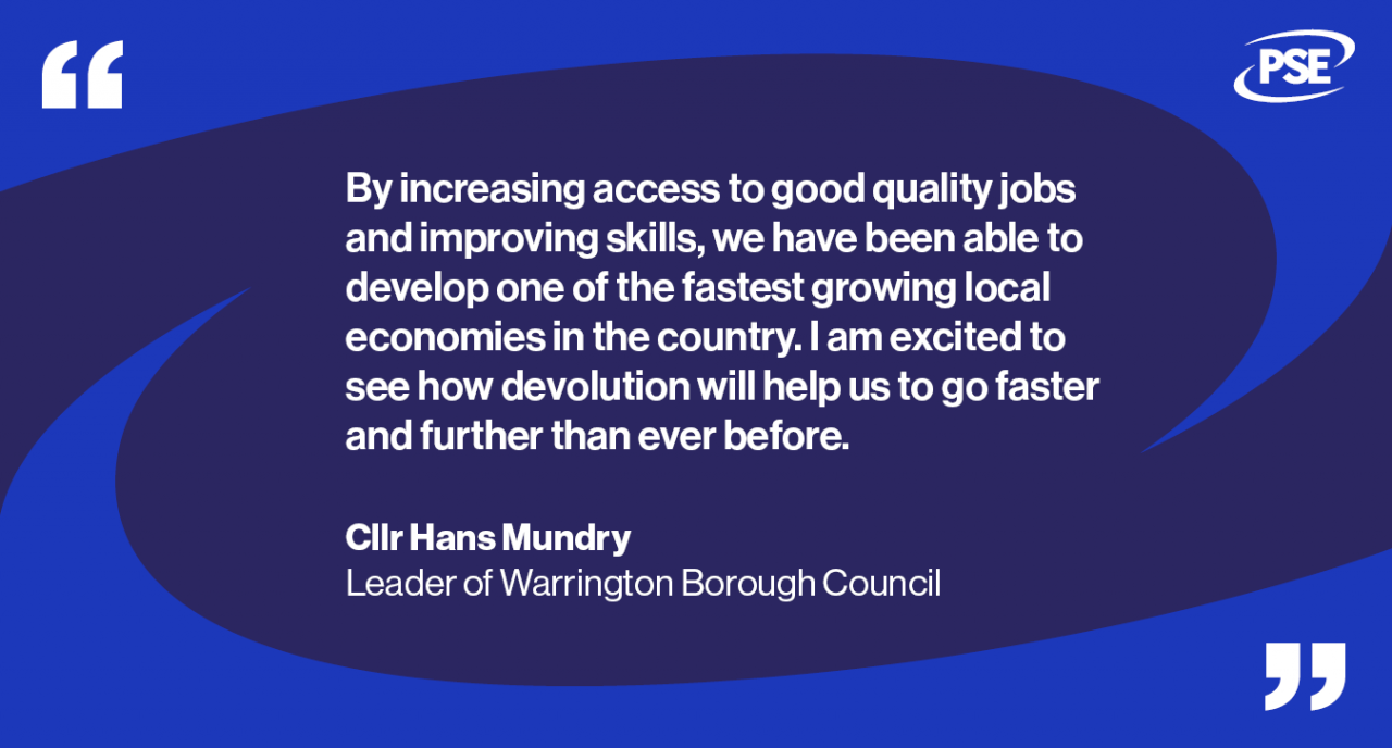 Cheshire and warrington devolution QUOTE