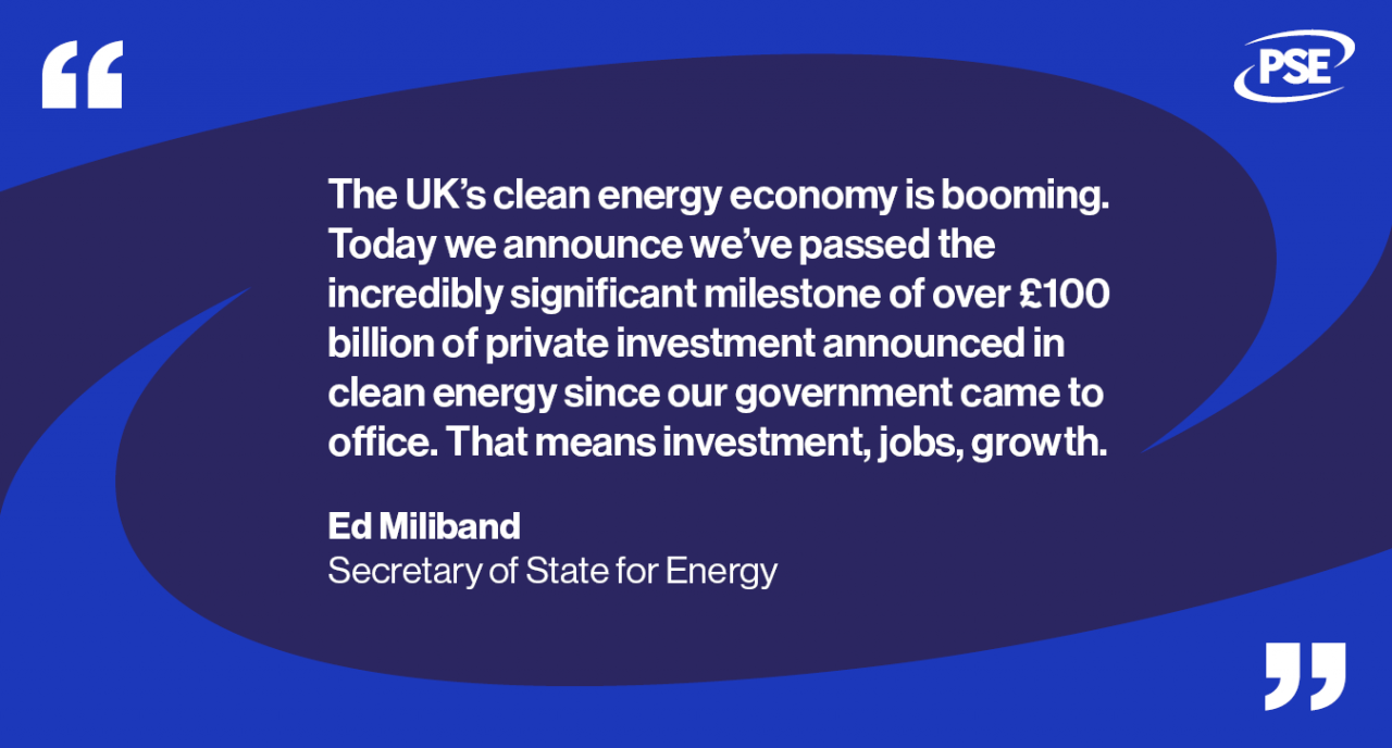 Clean energy investment QUOTE