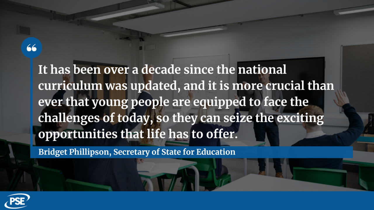 Curriculum reform QUOTE