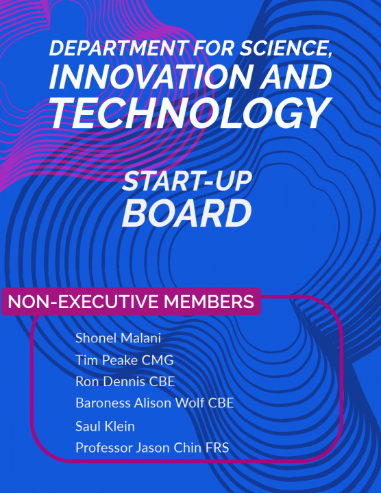 DSIT Startup board members graphic
