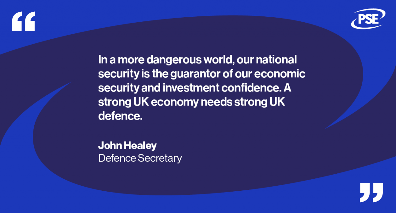 Defence growth QUOTE