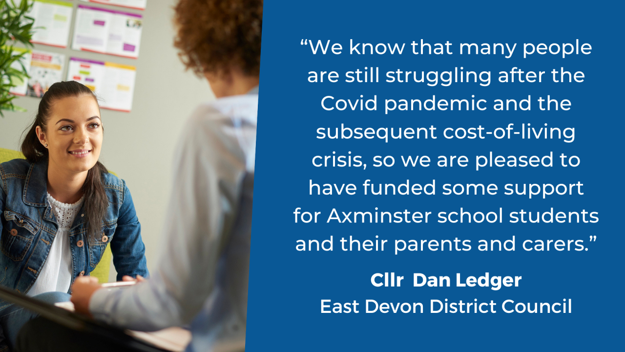Quote from East Devon District Council