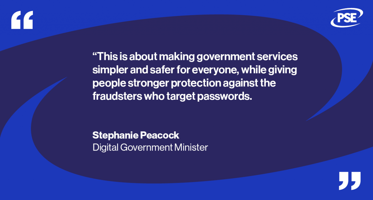 Digital government passkeys QUOTE