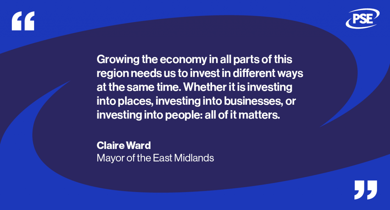 East Midlands investment QUOTE