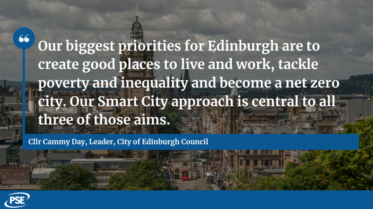 Edinburgh connectivity QUOTE