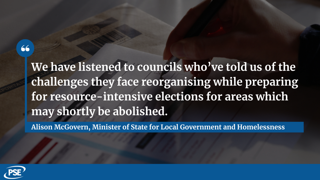 Election postpone QUOTE