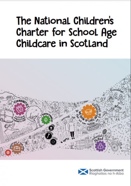 Front cover of the School age childcare - National children's charter