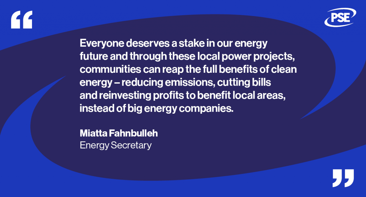 GBE community energy QUOTE