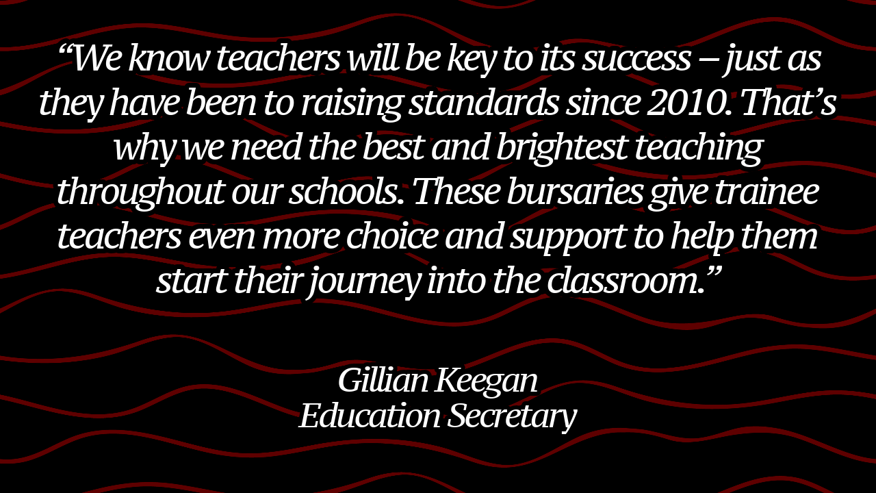 Gillian Keegan quote on teachers