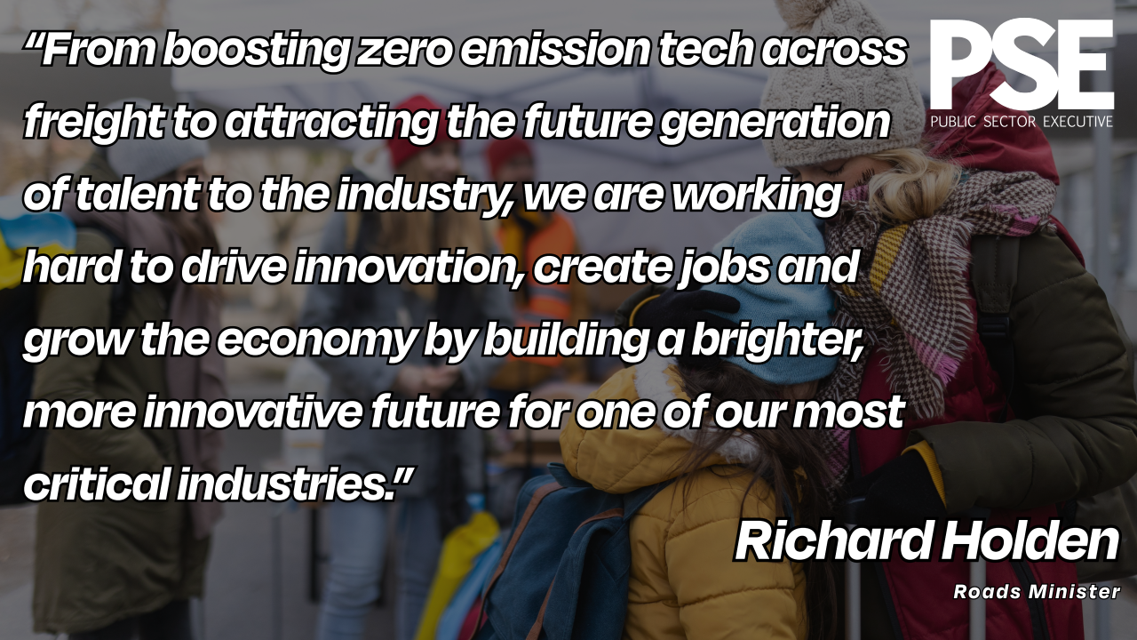 HGV decarbonisation Richard Holden quote