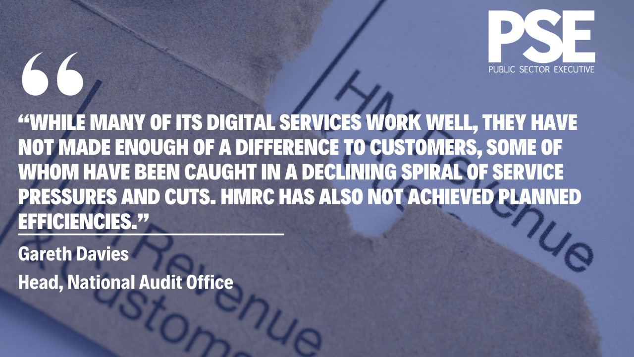 NAO quote on HMRC report