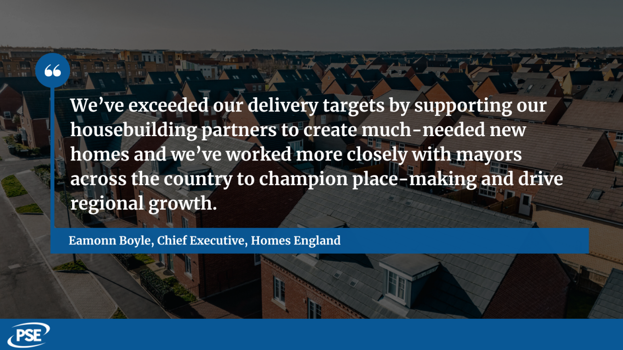 Homes England QUOTE