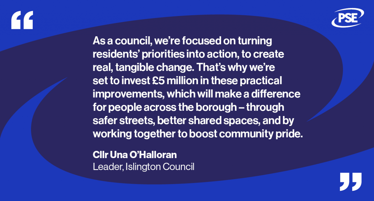 Islington funding QUOTE