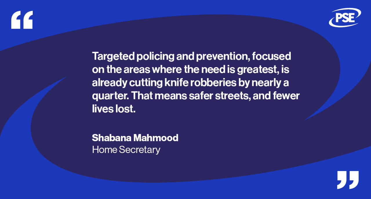 Knife crime crackdown quote