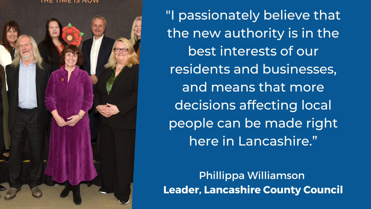 Lancashire authority QUOTE