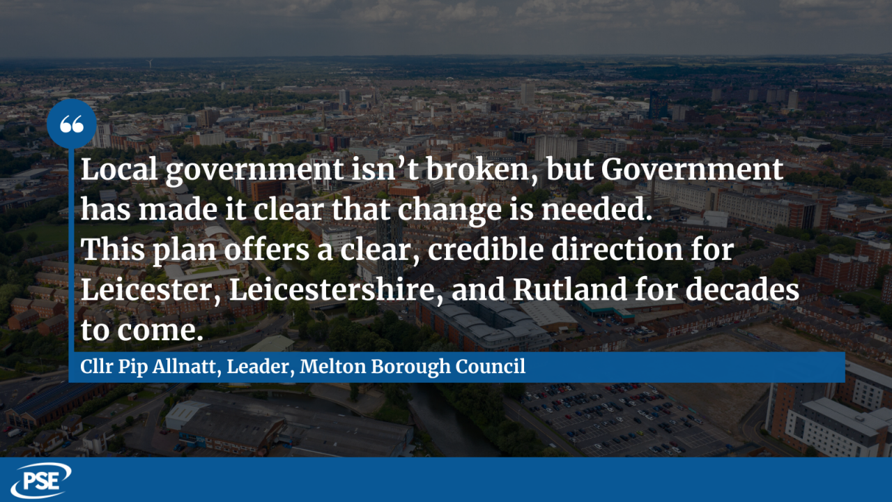 Leicestershire reorganisation QUOTE