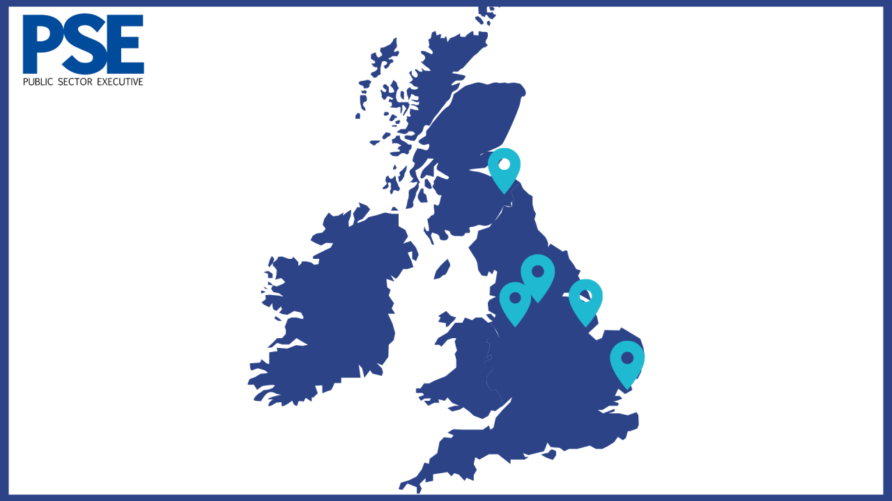 Levelling Up Partnerships map