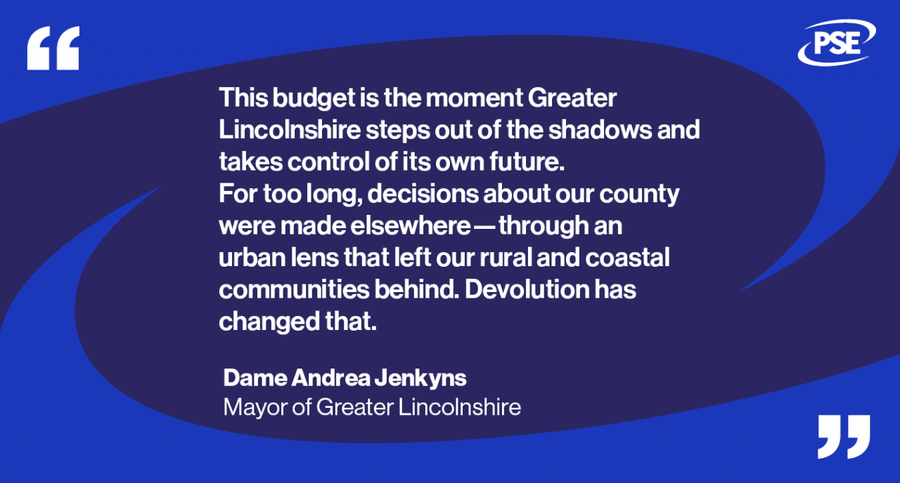 Lincolnshire budget QUOTE