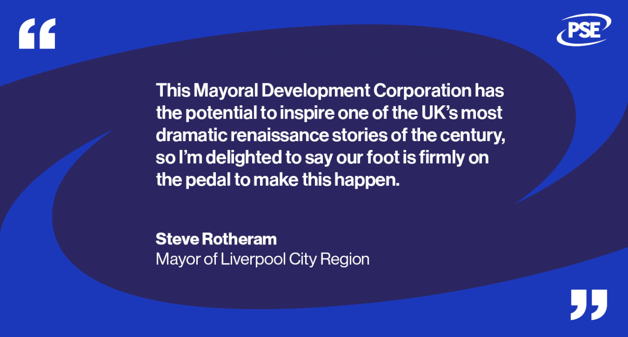 Liverpool mayoral development corporation QUOTE