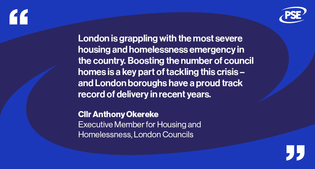 London council housing QUOTE