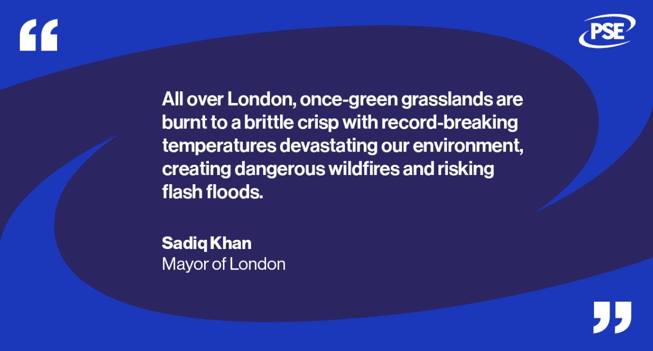 London emergency services weather QUOTE