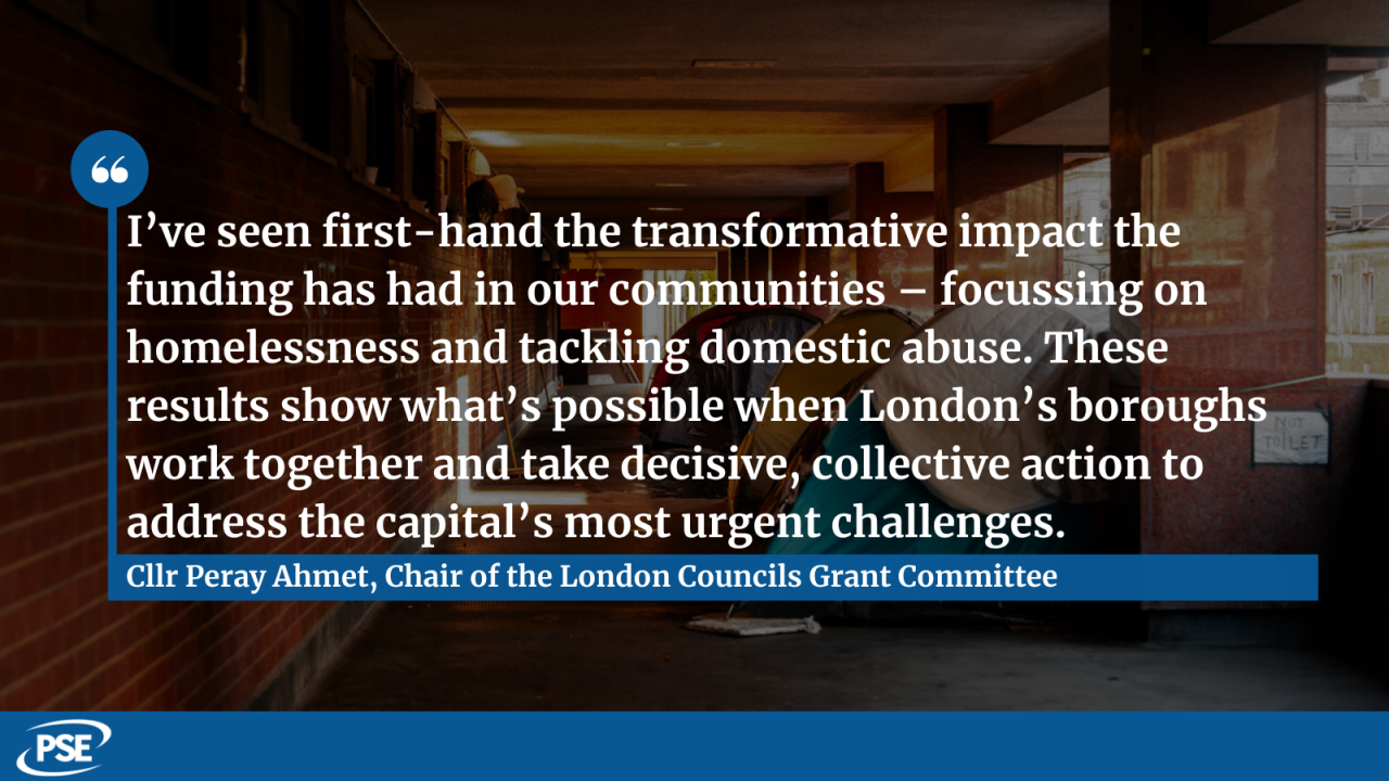 London homelessness QUOTE