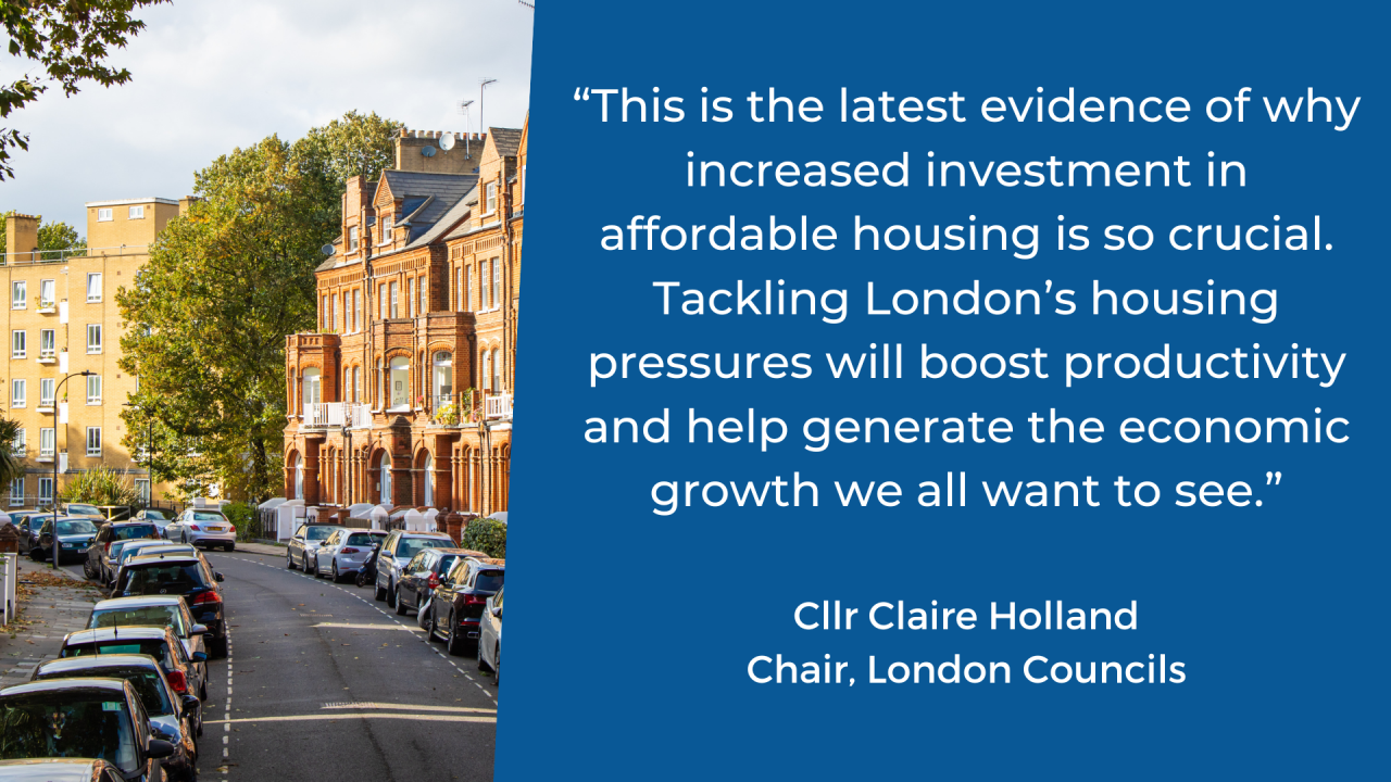London housing QUOTE