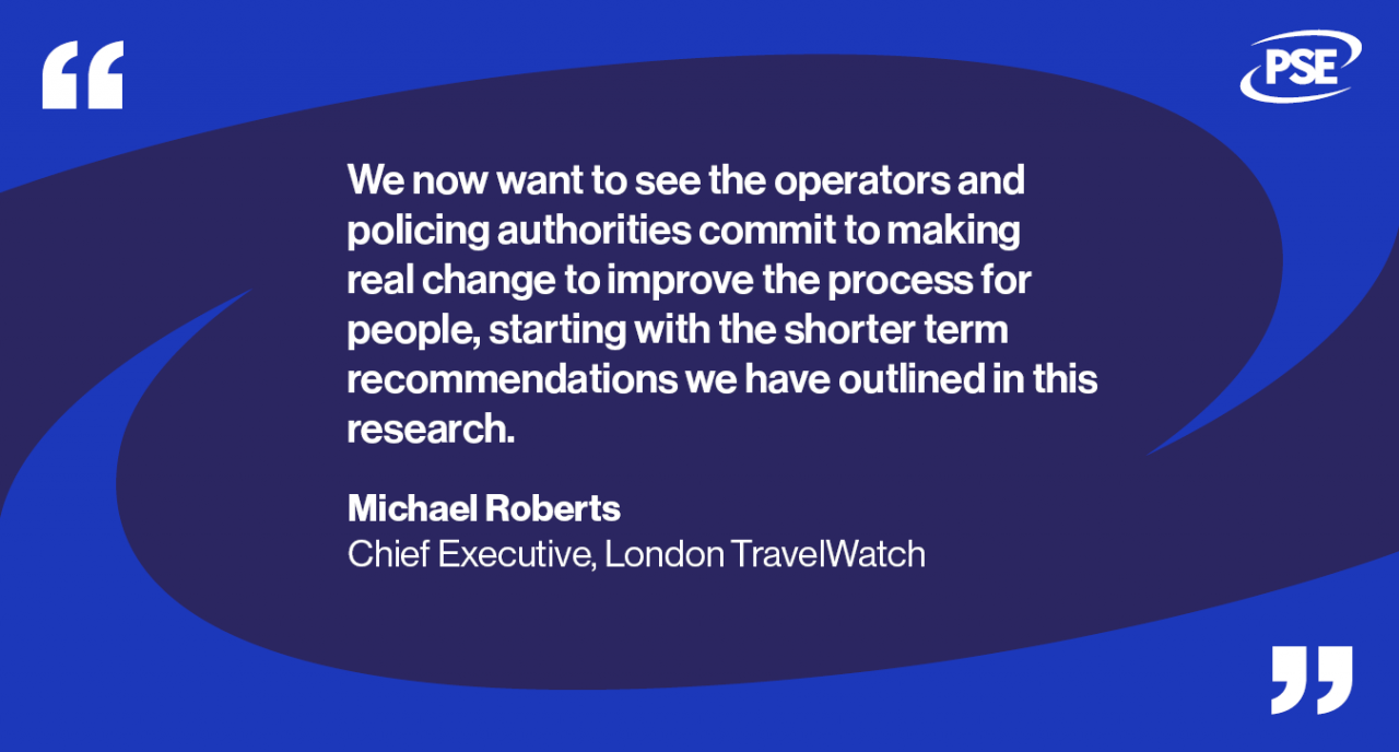 London transport safety QUOTE