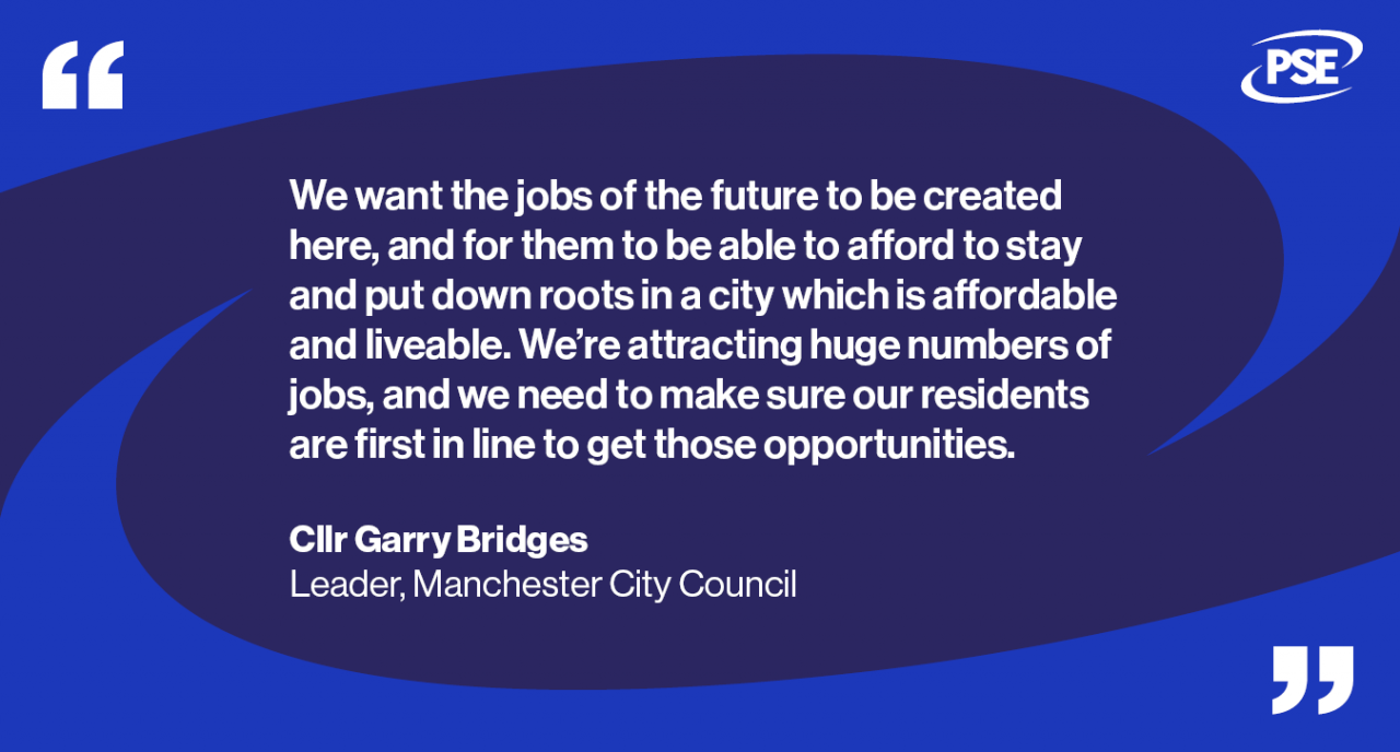 Manchester council leader QUOTE