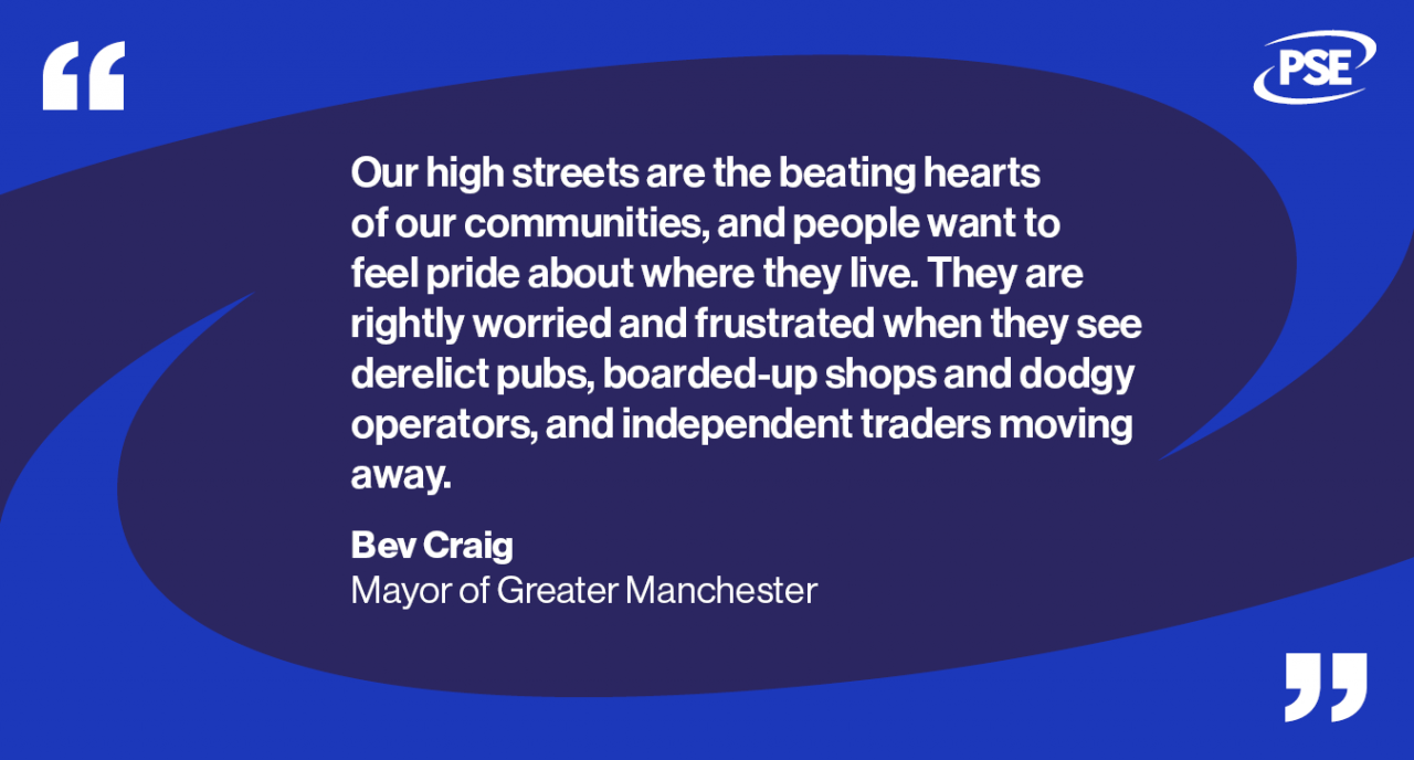 Manchester high streets QUOTE