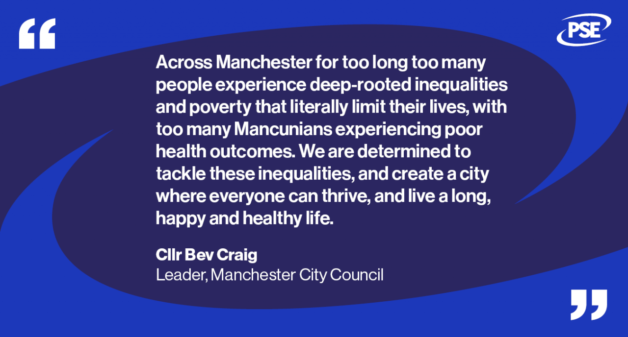 Manchester life expectancy QUOTE