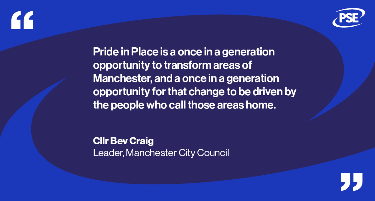Manchester pride in place QUOTE
