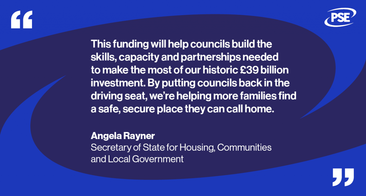 New housing funding QUOTE