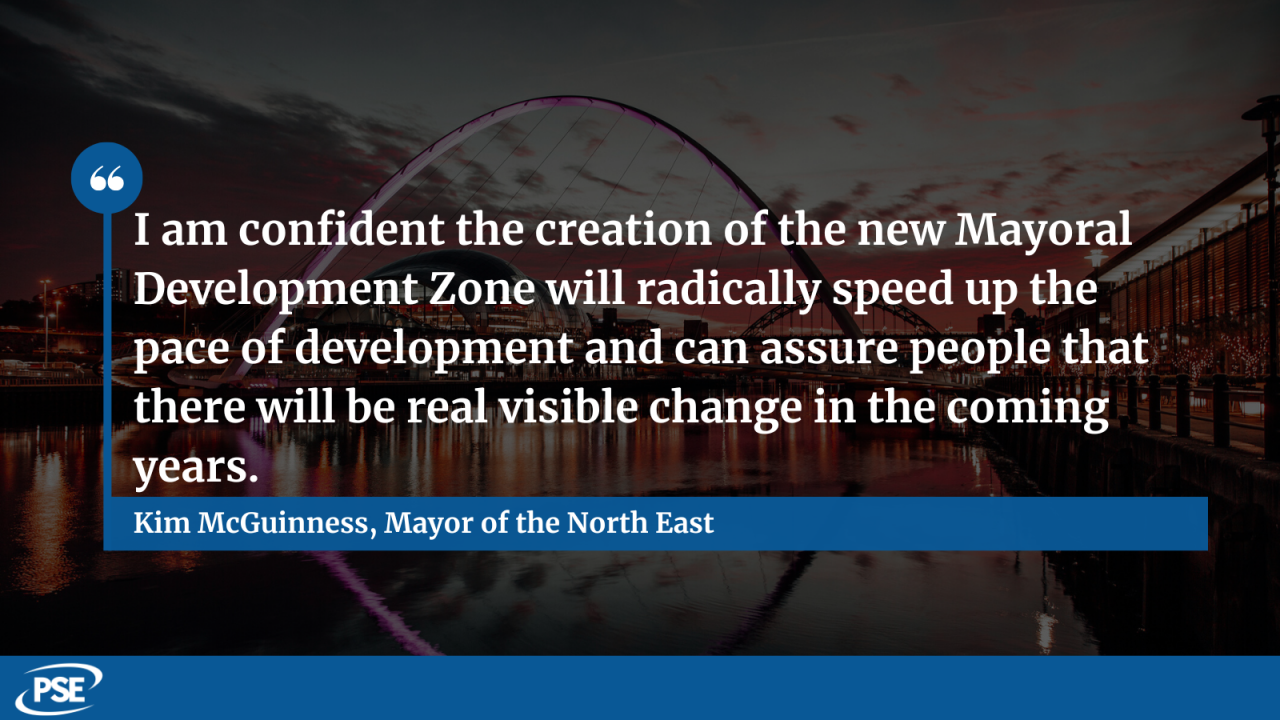 North East development QUOTE