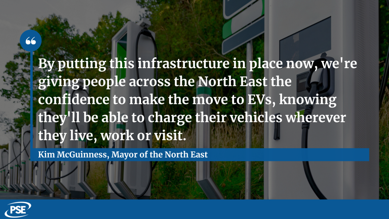 North east EV QUOTE