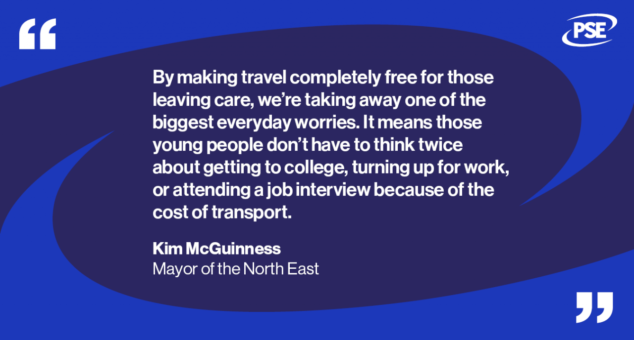 North east travel scheme QUOTE