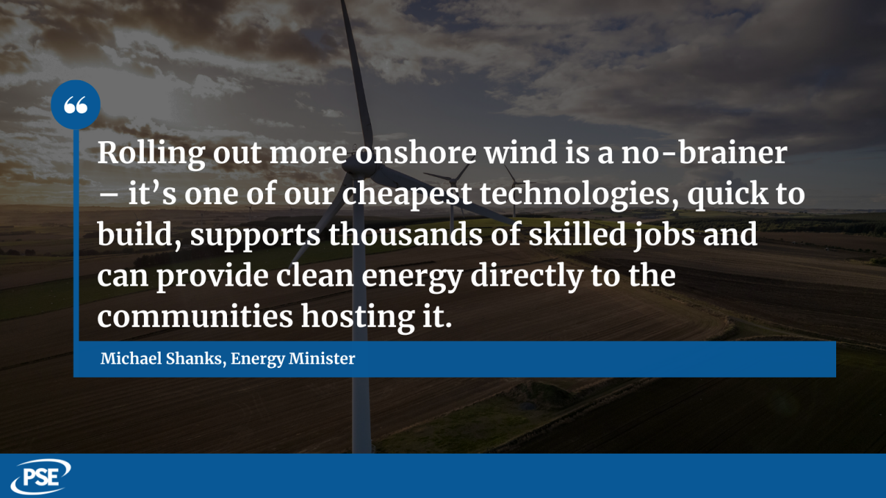 Onshore wind QUOTE