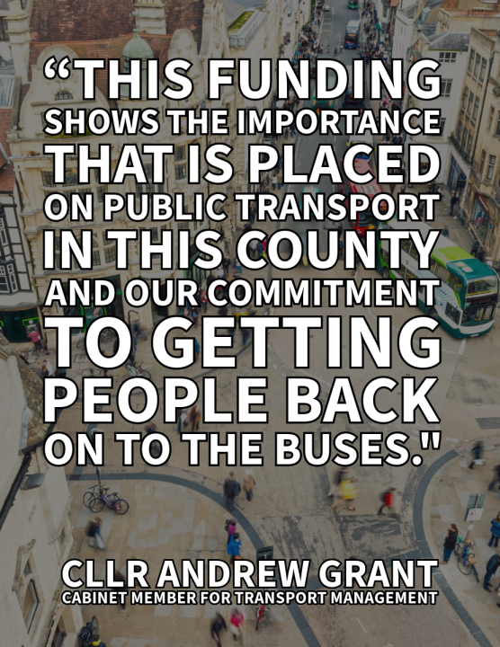 Oxfordshire bus improvements quote