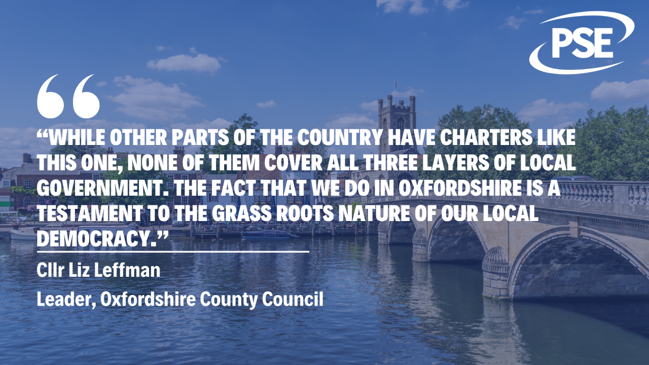 Quote on Oxfordshire democracy enhancement